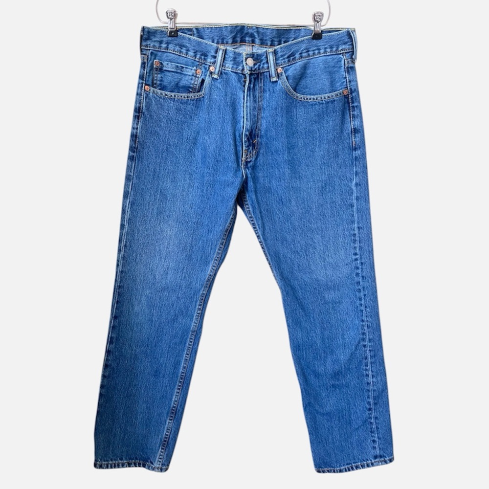 Levi's Men's 505 Straight Blue daily Jeans size W34 L30